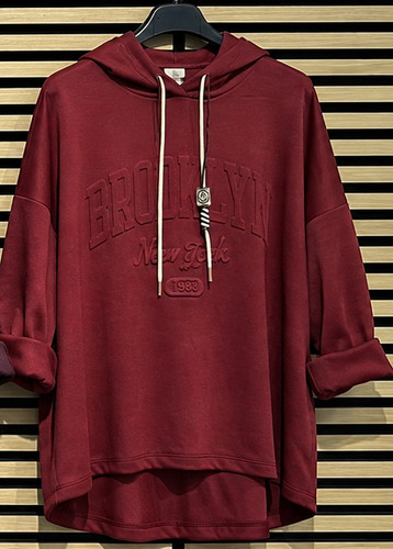 Sweatshirt pullove longshirt - sweatshirt,