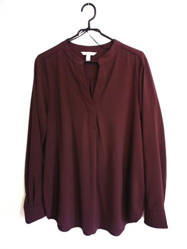 Damenbluse bordeaux weinrot - damenbluse,