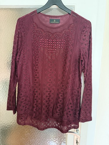 Tunika shirt weinrot - shirt,
