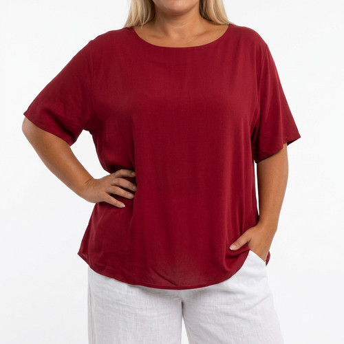 Sheego bluse tunika chiffon - tunika,