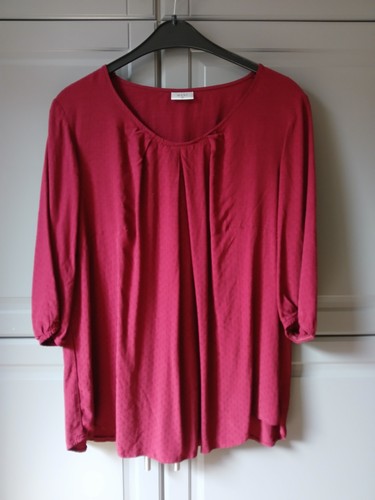 Seidel bluse dunkelrot - bluse,
