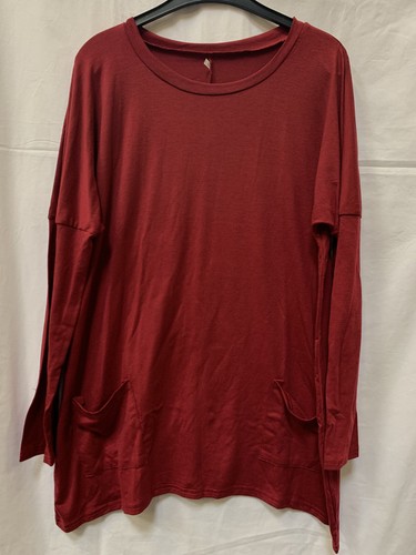 Damen lang shirt tunika bluse - lang,