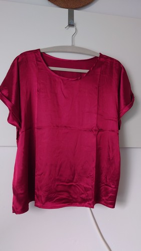 Satin wie seide shirt - satin, t-shirt