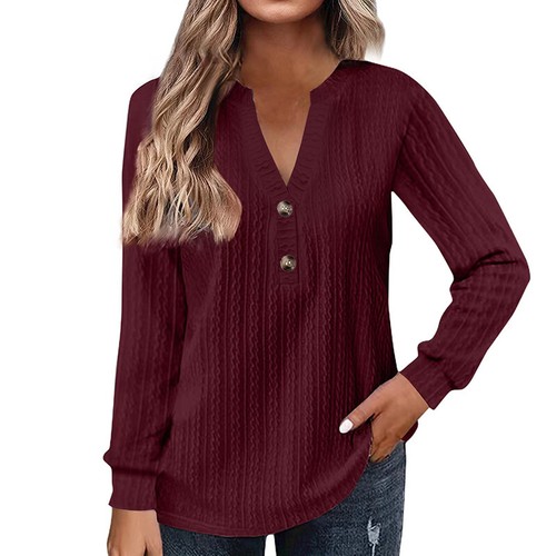 Damen neck freizeit tops - freizeit,
